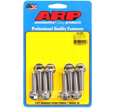 ARP GM LS Hex Bellhousing Bolt Kit