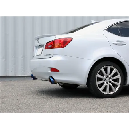 aFe POWER Takeda 06-13 Lexus IS250/IS350 SS Axle-Back Exhaust w/ Blue Flame Tips