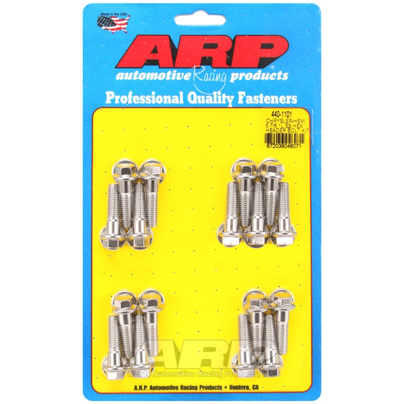 ARP Chrysler hemi 5.7/6.1L SS Hex Header Bolt Kit