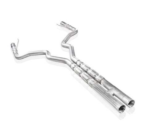 Stainless Works 2015-16 Mustang GT 3in Catback H-Pipe Retro Chambered Mufflers 2-1/2in Cores