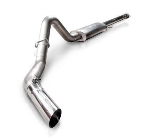 Stainless Works 2011-14 F-150 3.5L 3-1/2in Catback Chambered Muffler Factory Connection