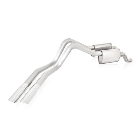 Stainless Works 2010-14 Raptor Exhaust 3in S-Tube Mufflers Exits Behind Passenger Rear Tire