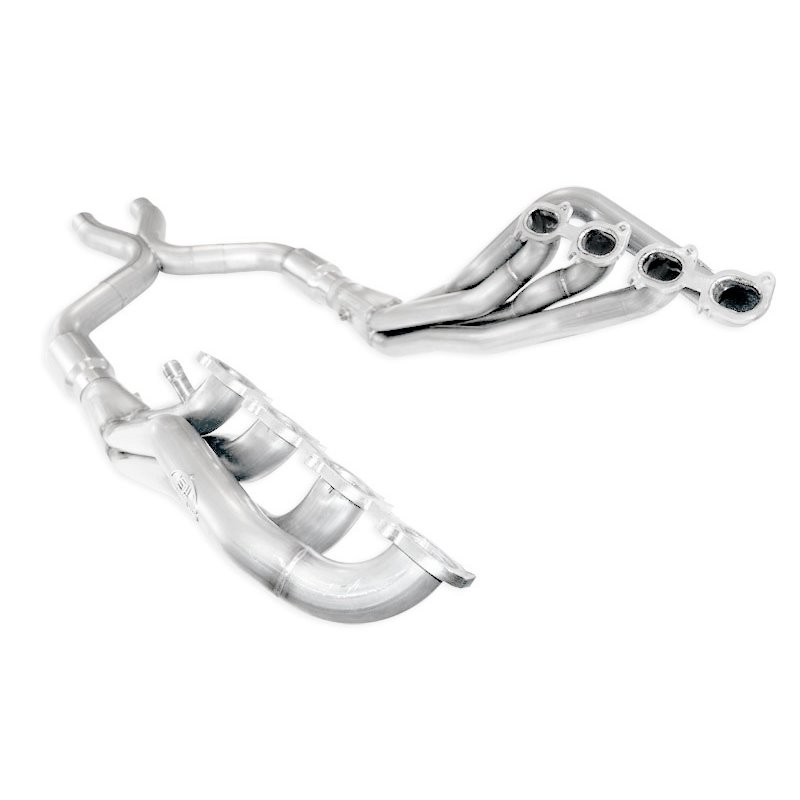 Stainless Works 2007-10 Shelby GT500 Headers 1-7/8in Primaries High-Flow Cats 3in X-Pipe