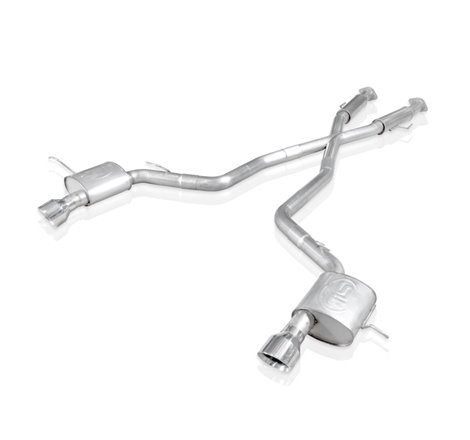 Stainless Works 2012-17 Jeep Grand Cherokee 6.4L Catback Chambered Mufflers X-Pipe