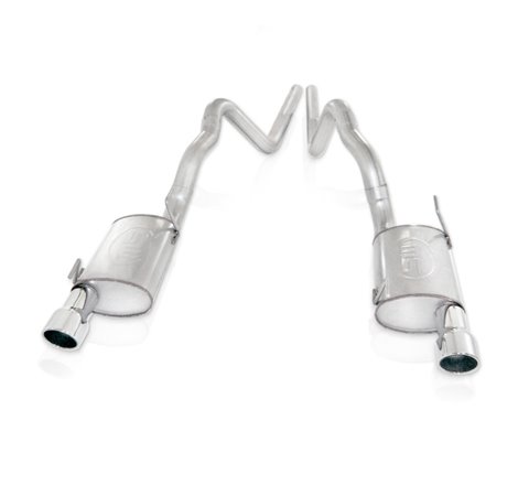 Stainless Works 2007-10 Shelby GT500 3in Catback X-Pipe S-Tube Mufflers