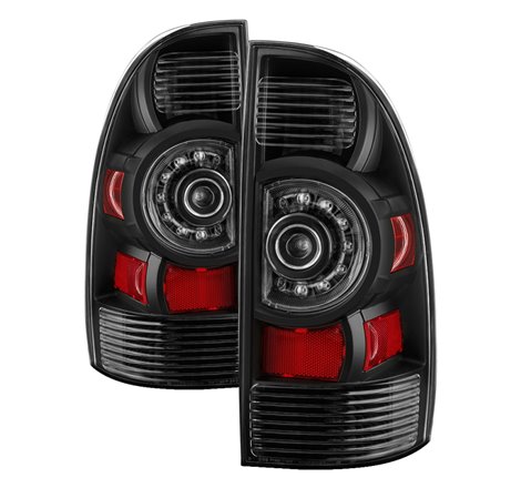 xTune  Toyota Tacoma 09-15 OEM LED Style Tail Lights - Black ALT-JH-TTA09-OE-BK