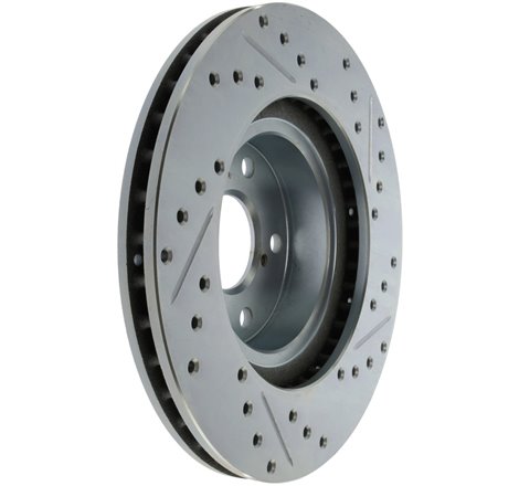 StopTech Select Sport 13-15 Subaru BRZ Slotted / Drilled Right Front Rotor