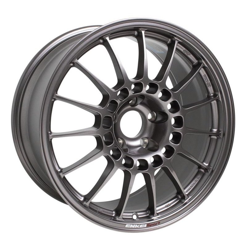 Enkei RCT5 18x9.0 5x114.3 40mm Offset 70mm Bore Dark Silver Wheel