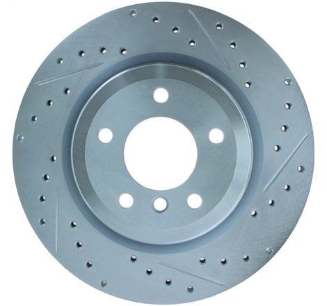 StopTech Select Sport 07-13 BMW 335i Slotted & Drilled Vented Left Rear Brake Rotor