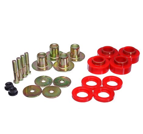 Energy Suspension 68-72 Chevrolet Chevelle Red Body Mount Set