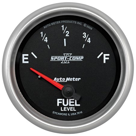 Autometer Sport-Comp II 2-5/8in Fuel Level Gauge