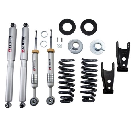 Belltech LOWERING KIT 09-13 Ford F-150 (All Cabs) Short Bed 2WD 2in-3in F/ 2in R Drop w/SP Shocks