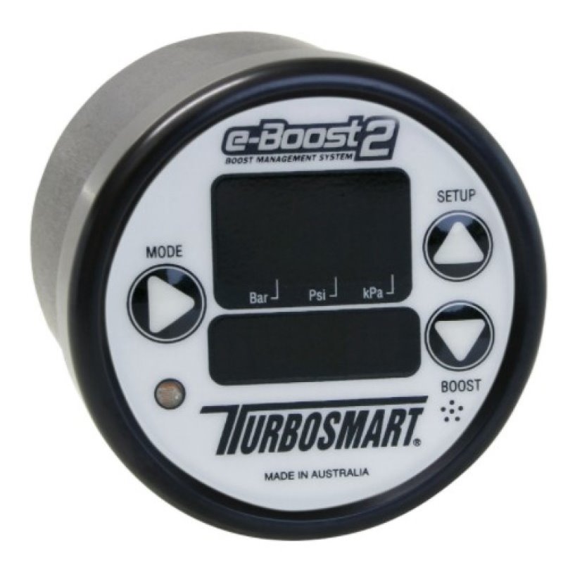 Turbosmart EB2 66mm Black Bezel Black Gauge Face Replacement Head Unit (Universal Part Number)