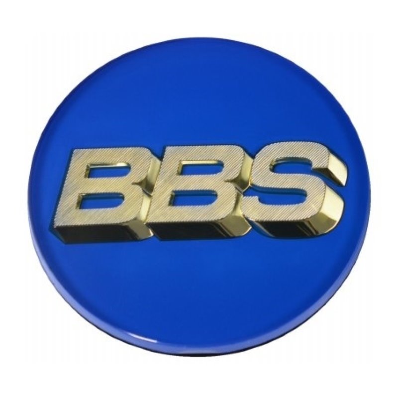 BBS Center Cap 56mm Blue/Gold