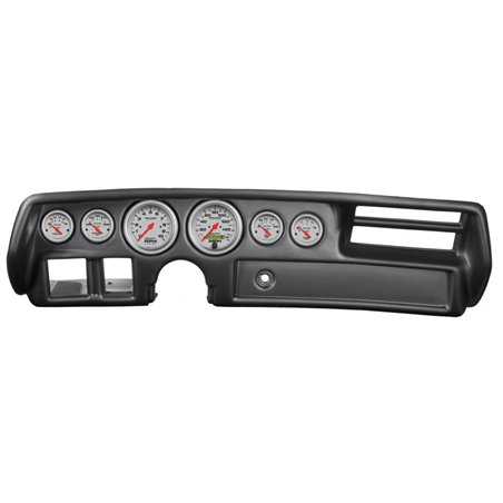 Autometer Ultra-Lite 70-72 Chevelle/ El Camino/ Malibu Dash Kit 6pc Tach/ MPH/ Fuel/ Oil/ WTMP/ Volt