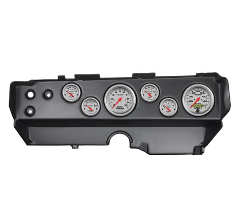 Autometer Ultra-Lite 70-74 E-Body/Cuda/Challenger Dash Kit 6pc Tach / MPH / Fuel / Oil / WTMP / Volt