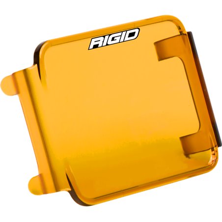 Rigid Industries Protective Polycarbonate Cover - Dually/D2 - Yellow