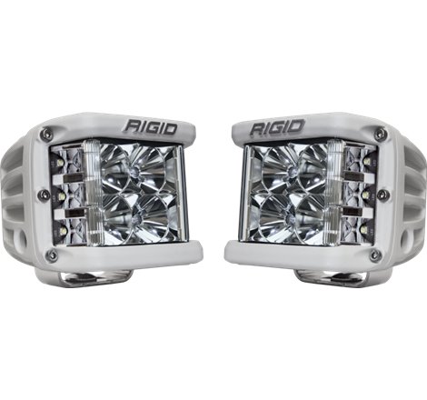 Rigid Industries D-SS - Flood - Set of 2 - White Housing