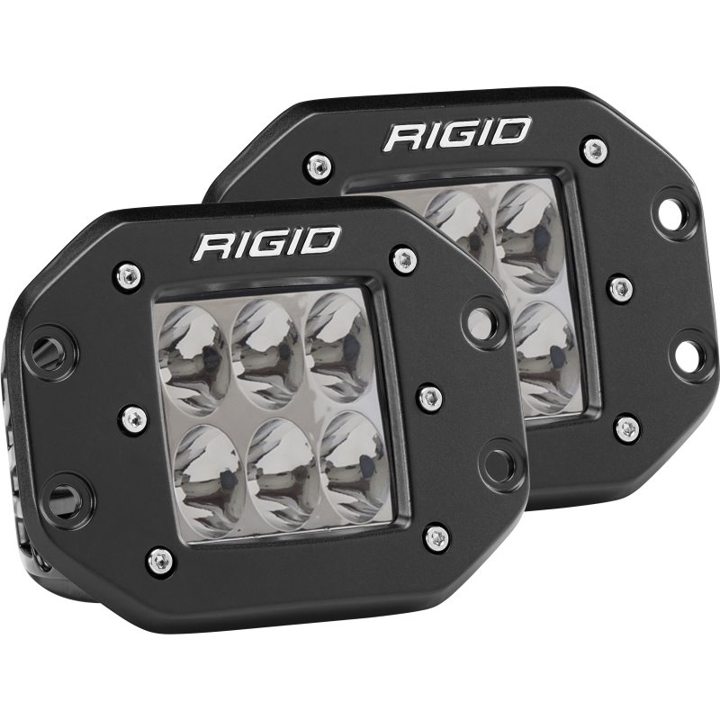 Rigid Industries D2 - Flush Mount - Driving Pair