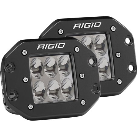 Rigid Industries D2 - Flush Mount - Driving Pair