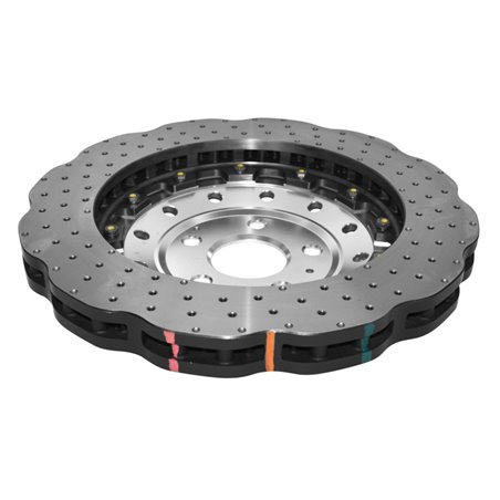 DBA 2015+ Audi RS-3 5000 Series Drilled Front Brake Rotor