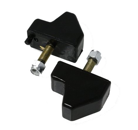 Energy Suspension GM Style Black Front Bump Stop Set