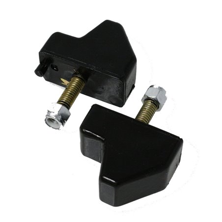 Energy Suspension GM Style Black Front Bump Stop Set