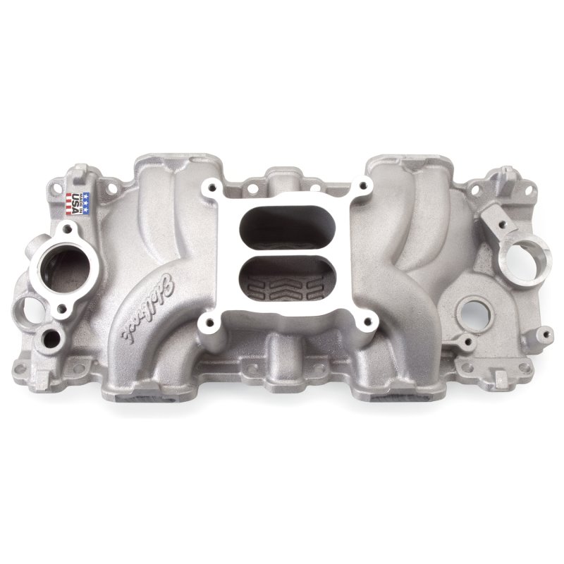 Edelbrock Intake Manifold Single Quad Perf RPM Chevrolet 348/409 Inwin Big Block Small Port