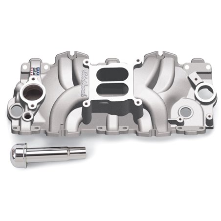 Edelbrock Intake Manifold Single Quad Perf RPM BBC 409 Inwin Lg Port As-Cast