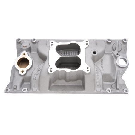 Edelbrock Manifold SBC Performer RPM Vortec Marine As-Cast