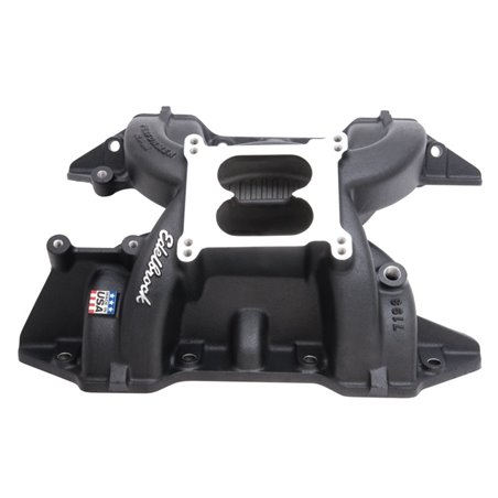 Edelbrock Performer RPM 440 Manifold Black Powdercoated