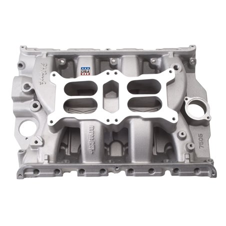 Edelbrock Intake Manifold Ford Perf RPM Dual Quad Fe