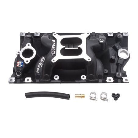 Edelbrock Performer RPM Air Gap Vortec Black