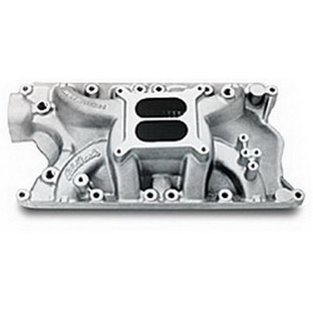 Edelbrock Perf RPM 351-W Polished Mani