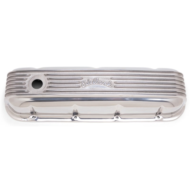 Edelbrock Valve Cover Classic Series Chevrolet 1965 and Later 396-502 V8 Polshed