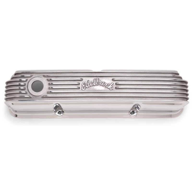 Edelbrock Valve Cover Classic Series Ford 1958-1976 FE V8 Polshed