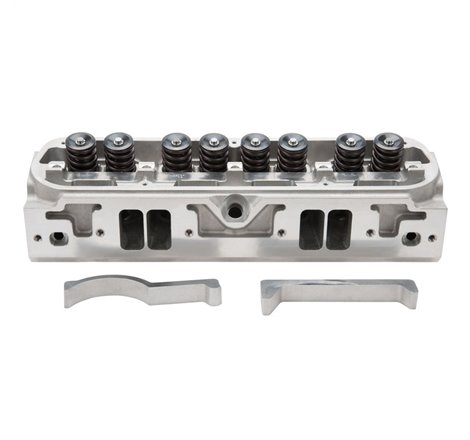 Edelbrock Cylinder Head SB Chrysler Victor In-Line 16 Complete w/ Solid Roller Springs