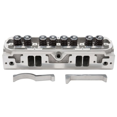 Edelbrock Cylinder Head SB Chrysler Victor In-Line 16 Complete w/ Solid Roller Springs