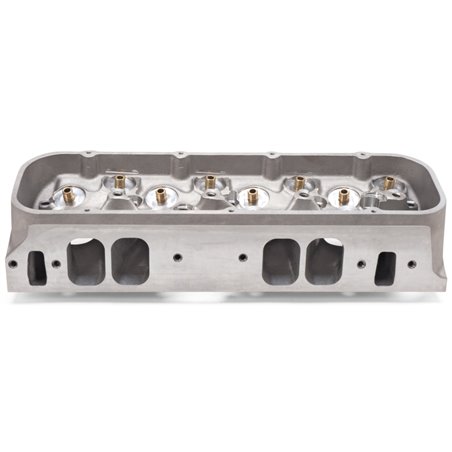 Edelbrock Race Cyl Head Musi CNC BBC Victor 24Deg Bare