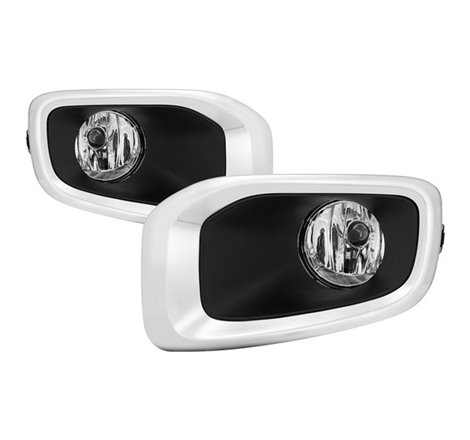 Spyder 15-17 Jeep Renegade OEM Fog Lights w/Switch & Cover - Clear (FL-JREN-T-C)