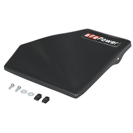 aFe MagnumFORCE Stage-2 Intake System Carbon Fiber Cover 15-17 MINI Cooper S (F55/F56) L4-2.0L (t)