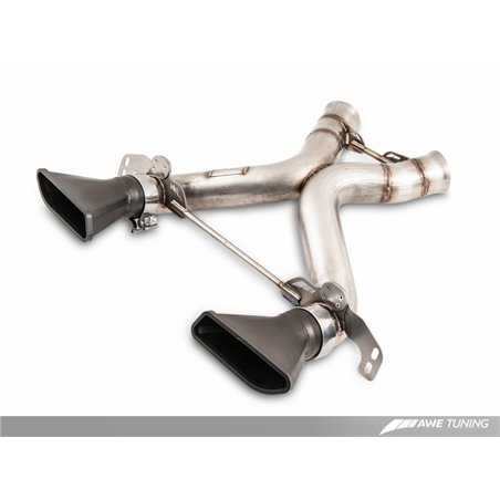 AWE Tuning McLaren 650S Performance Exhaust - Machined Tips