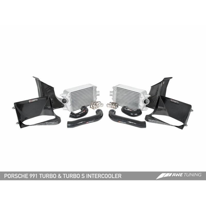 AWE Tuning Porsche 991 (991.2) Turbo/Turbo S Performance Intercooler Kit