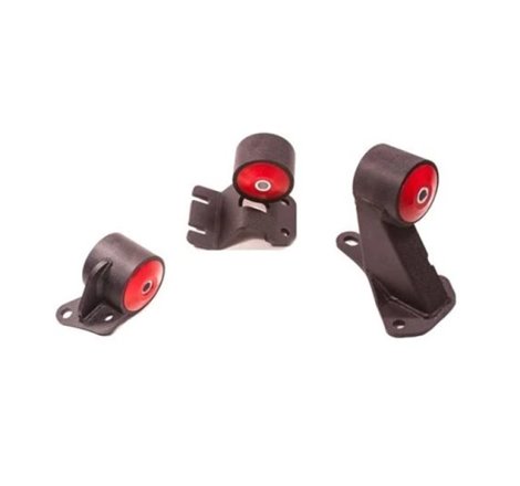 Innovative 90-93 Integra B-Series Black Steel Mounts 60A Bushings (Auto to Manual Hydro)