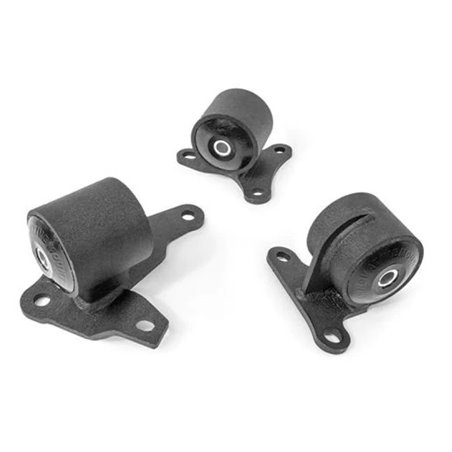 Innovative 90-93 Accord H/F Series Black Steel Mounts 75A Bushings