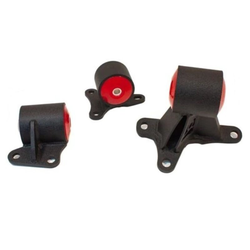 Innovative 94-97 Accord F-Series Black Steel Mounts 75A Bushings