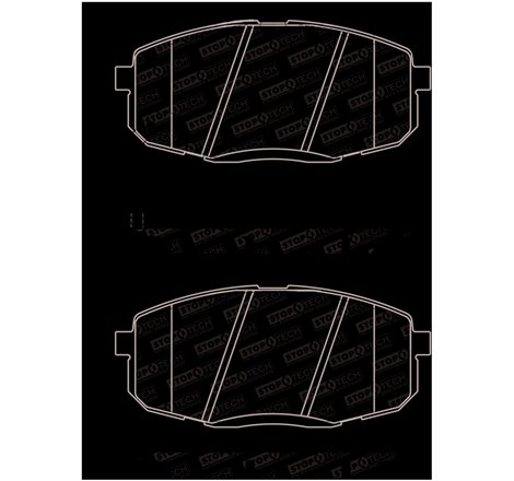 StopTech 14-16 Kia Soul Street Performance Front Brake Pads