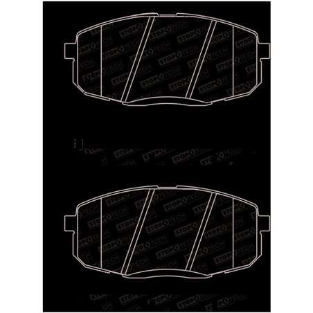 StopTech 14-16 Kia Soul Street Performance Front Brake Pads