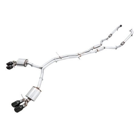 AWE Tuning Audi B9 S5 3.0T Touring Edition Exhaust - Black Diam Tips (102mm)