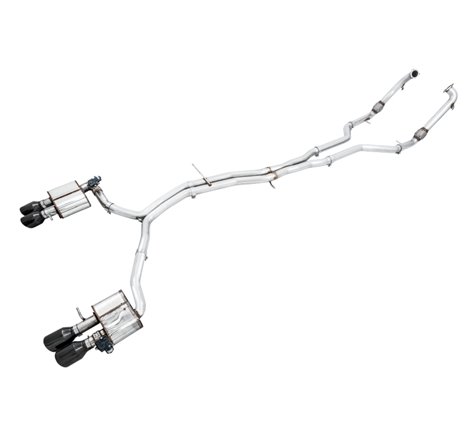 AWE Tuning Audi B9 S5 Coupe SwitchPath Exhaust w/ Black Diamond Tips (102mm)